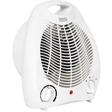 Aeroterma 2000W Aer Rece / Aer Cald Termostat Reglabil Alb