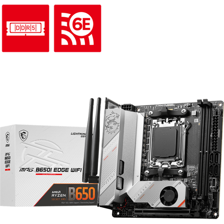 Placa de baza MPG B650I EDGE WIFI - AM5