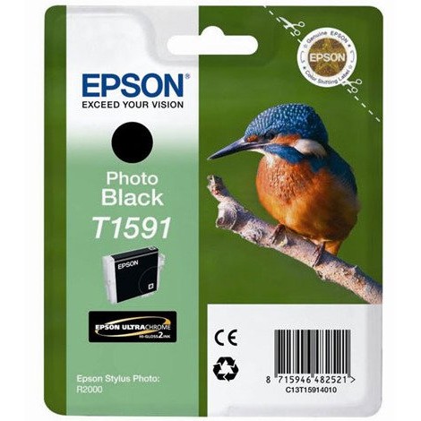 Toner inkjet Epson T1591 photo black, 17 ml