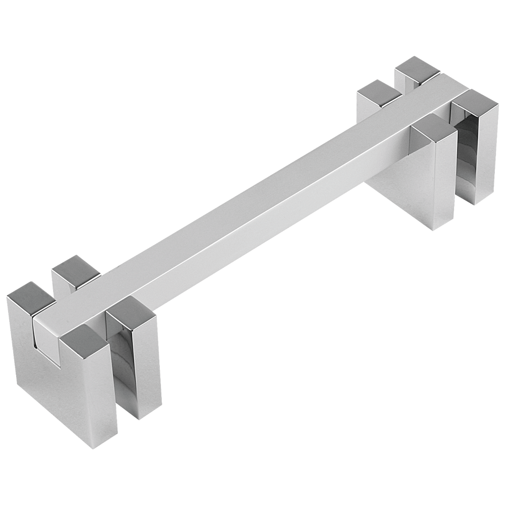 Maner mobila cu terminatii din aluminiu, FA 23608, crom/ crom mat, 160 mm