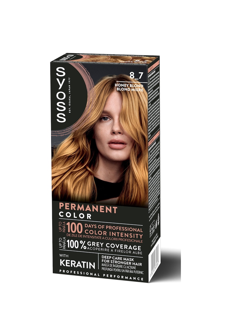 Vopsea de par permanenta  Color Baseline 115 ml - Blond miere
