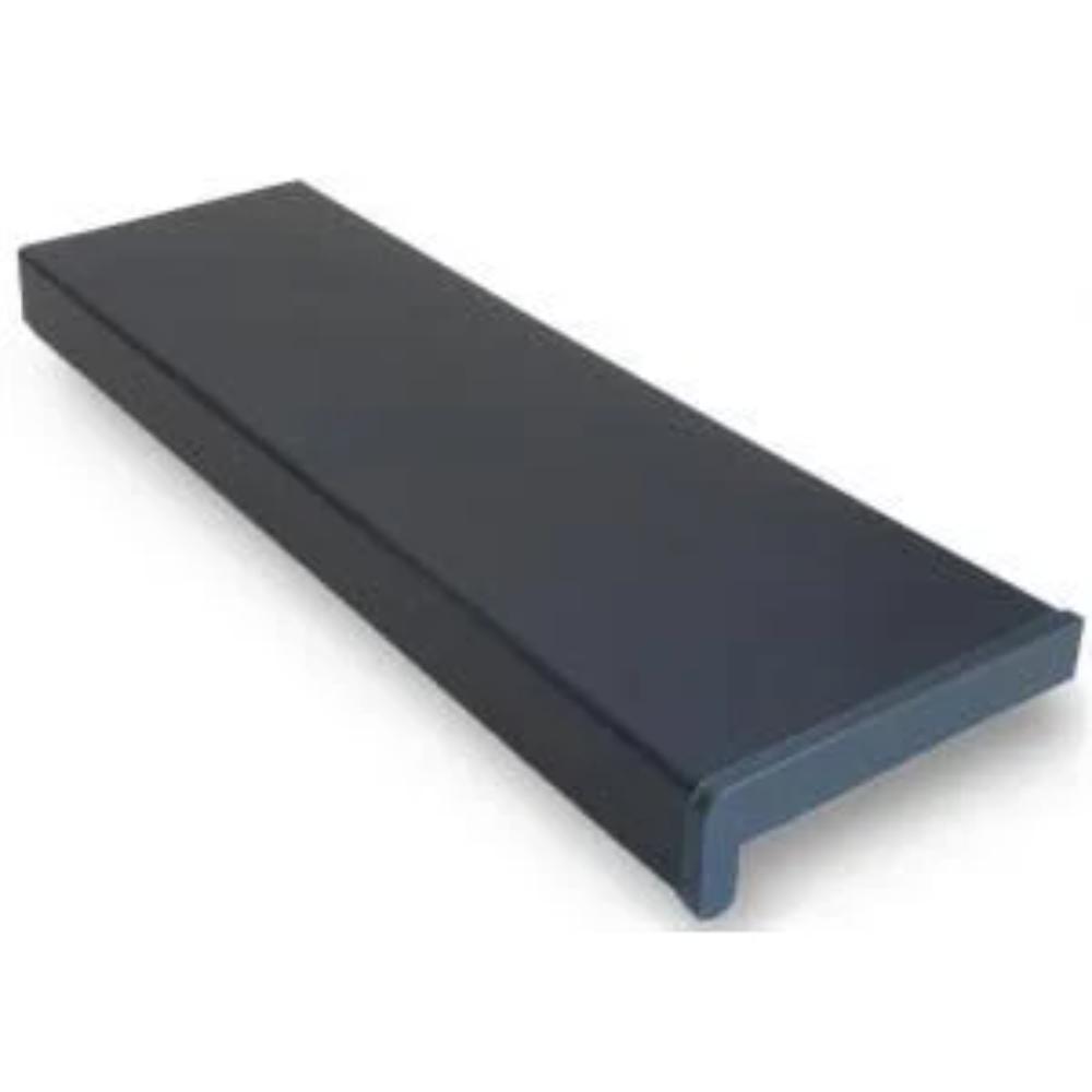 Glaf PVC pentru interior, antracit, 250 x 3000 mm