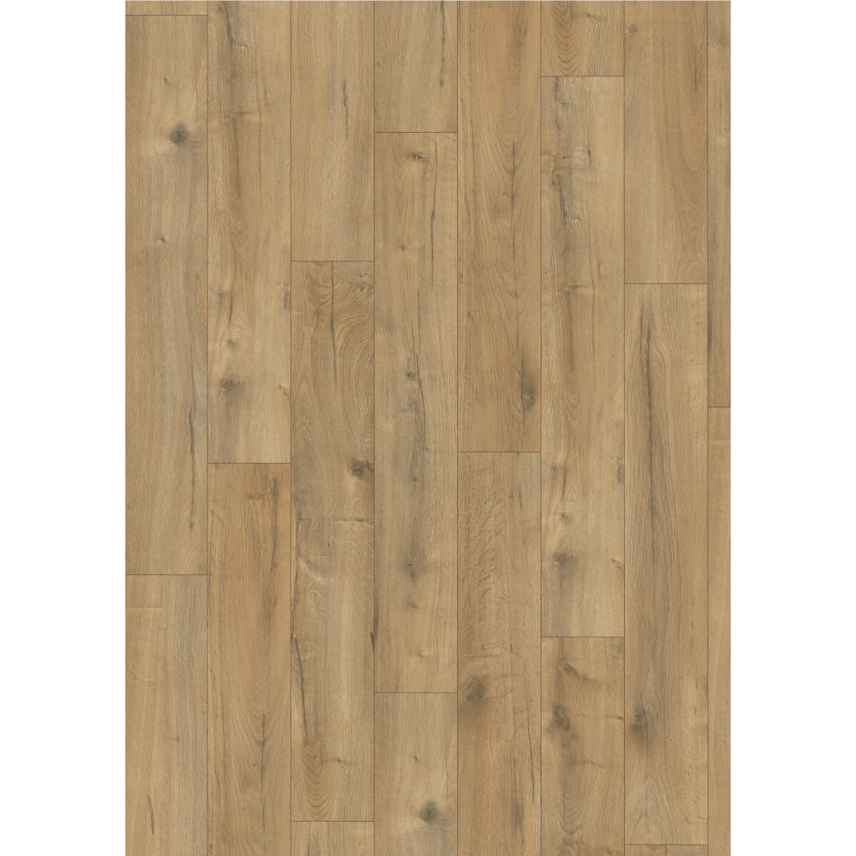 Parchet laminat 8 mm Egger Nature Sense Stejar Loja maro EL2077, nuanta medie, clasa de trafic 32, CLIC it!, 1292 x 193 mm