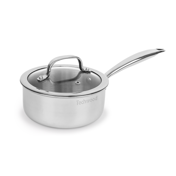 Cratita Techwood TAL-16CA, inox, 16cm, fara PFOA, inductie