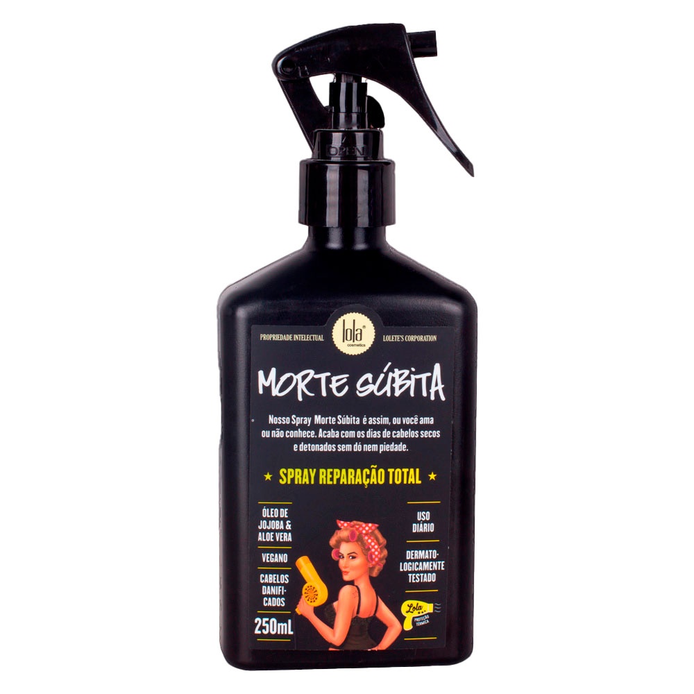 Spray tratament pentru par deterioarat Morte Subita Lola Cosmetics, 250 ml (Gramaj: 250 ml)