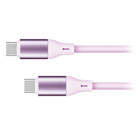 Cablu USB-C SILICON TYPE C-TYPE C 100W 1M BASIC KRUGER&MATZ KM1269-1P