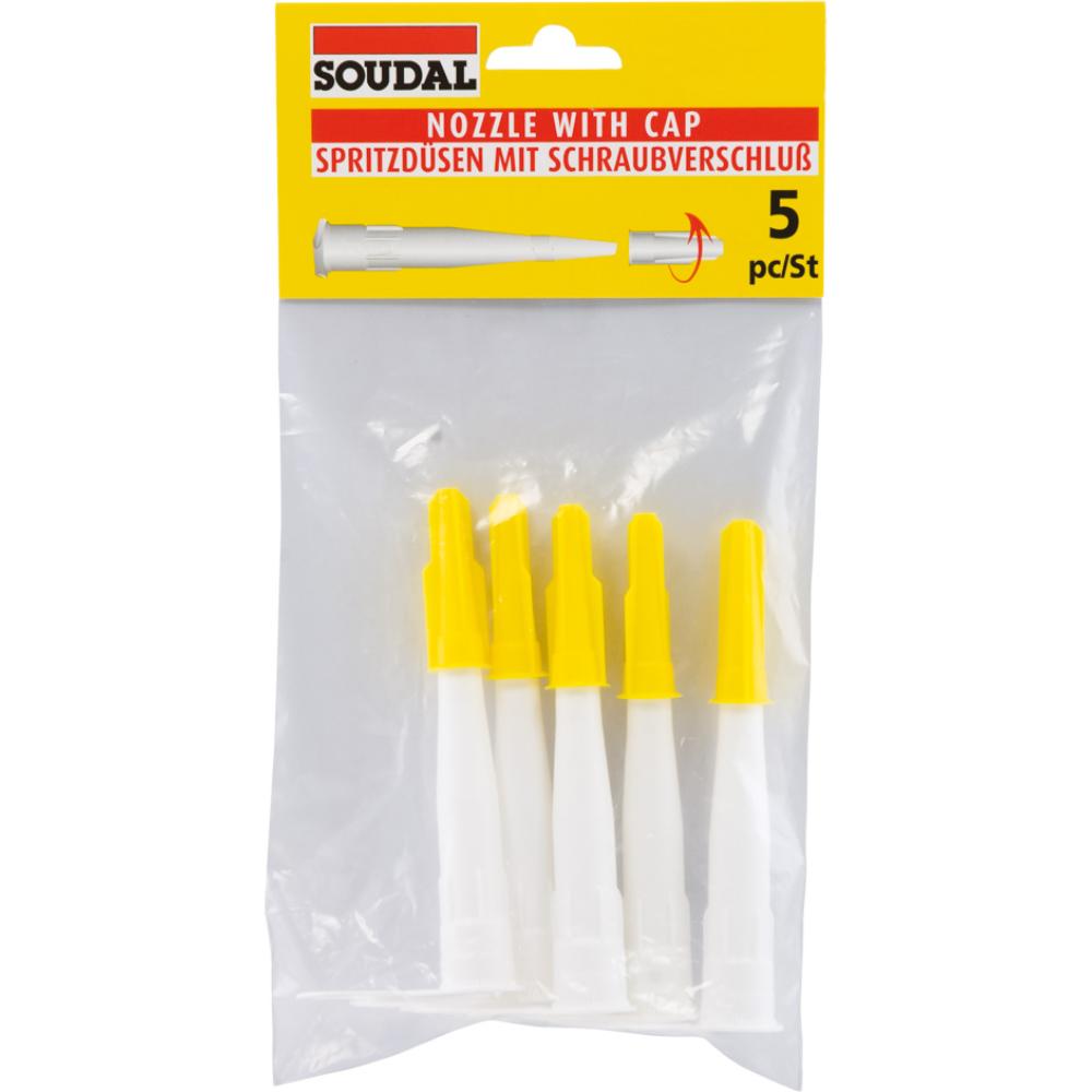 Aplicatoare silicon Soudal, set 5 buc