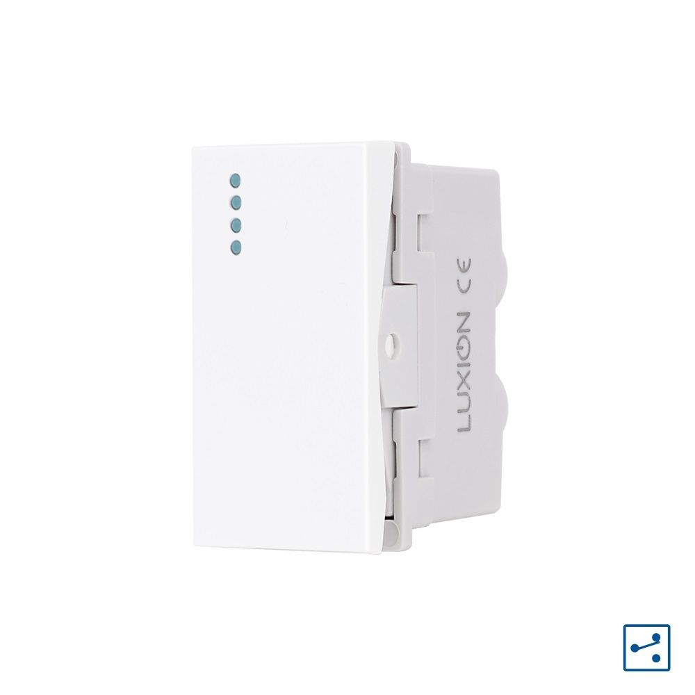 Modul Intrerupator Simplu Cap-Scara Mecanic 1M LUXION, Standard Italian