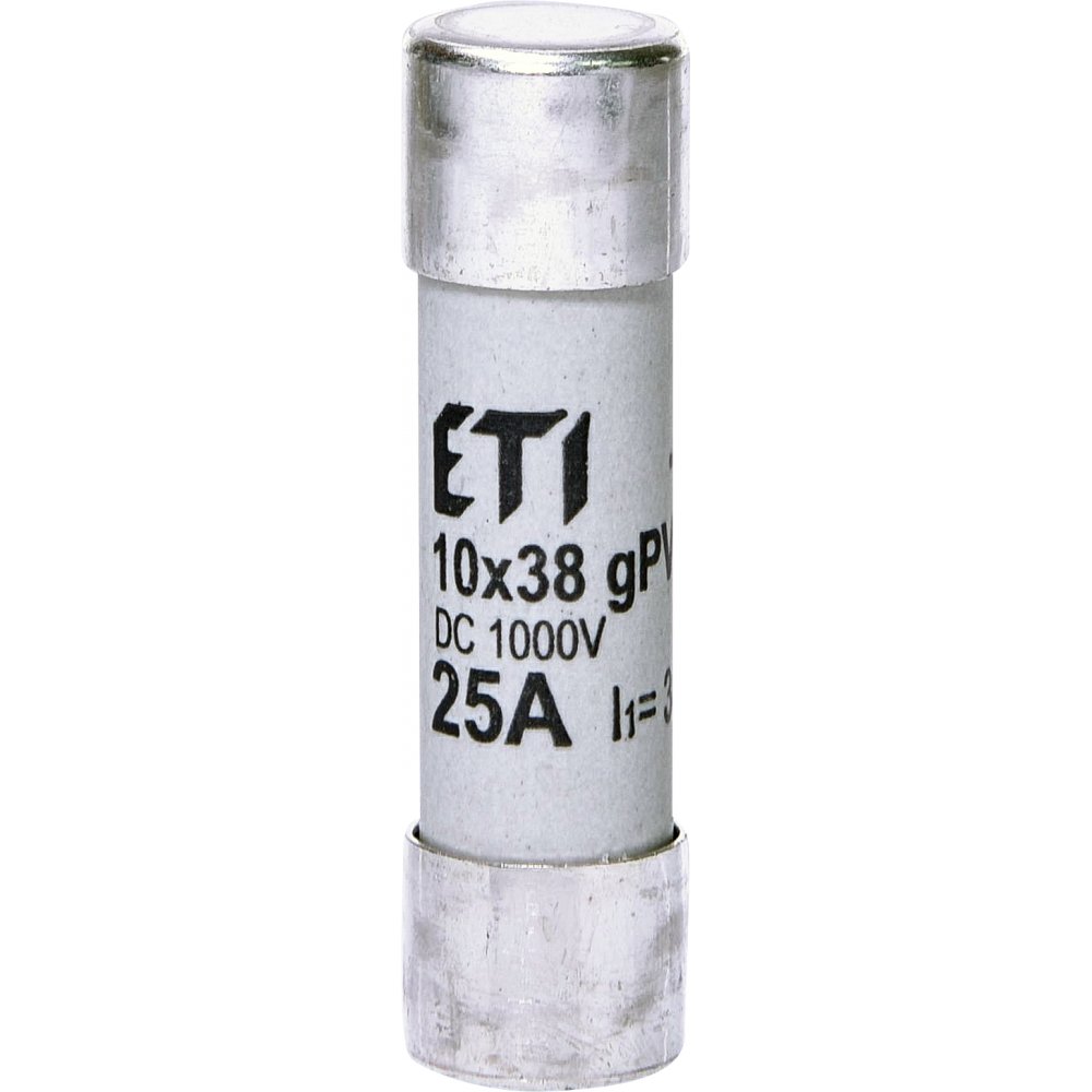 Siguranta fuzibila CH10x38 gPV 25A/1000V DC Eti 002625139