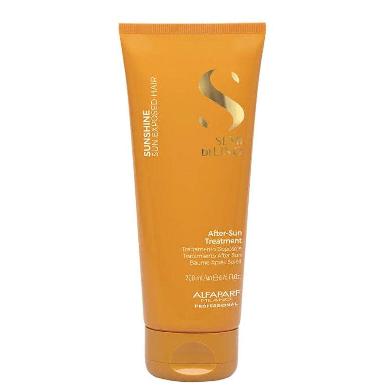 Tratament Hranitor pentru Parul Expus la Soare Alfaparf Semi di Lino Sunshine After Sun Treatment, 200 ml