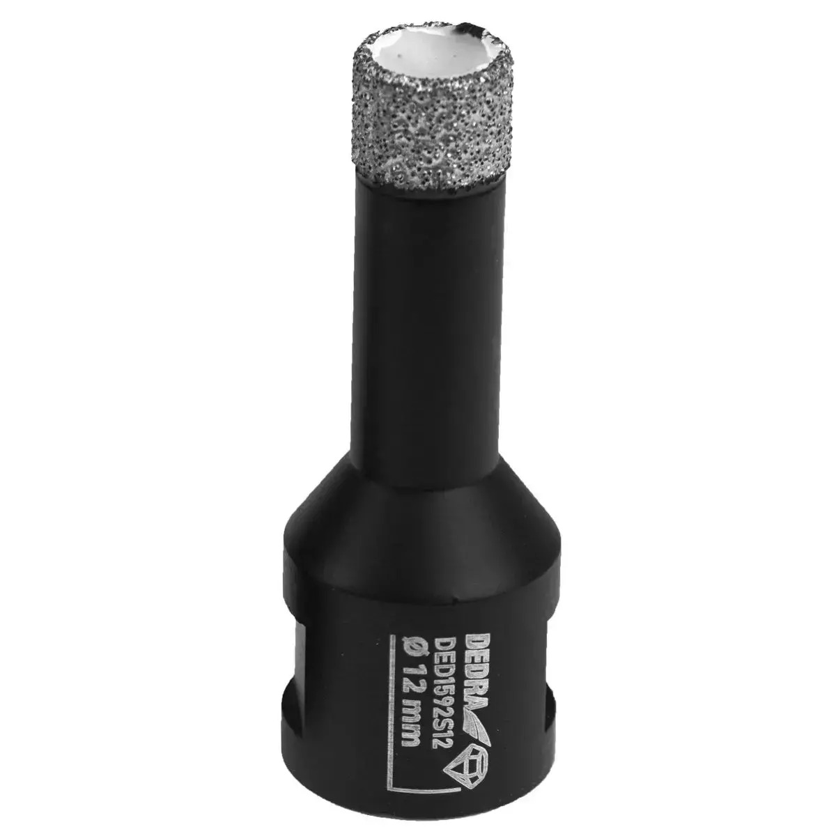 Carota diamantata Dedra, vacuum brazed, M14, 12 mm