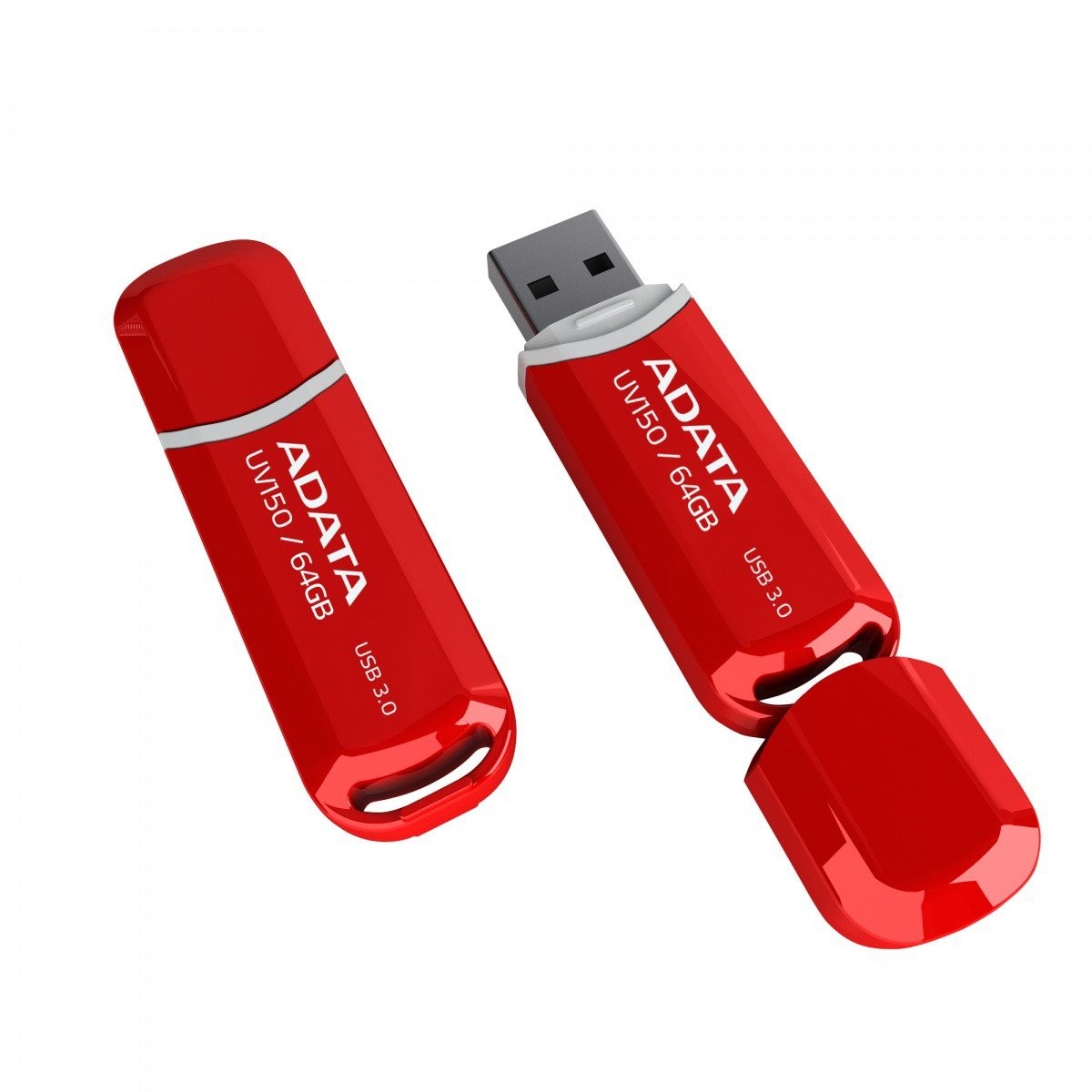 Memorie USB Adata DashDrive Value UV150 USB3.0 64 GB, rosu