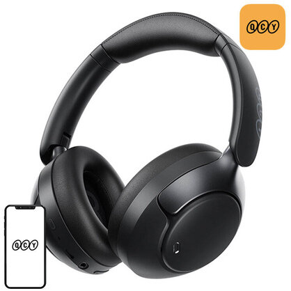 Casti Wireless H3 Pro ANC Bluetooth / Cablu  Autonomie 55h Negru