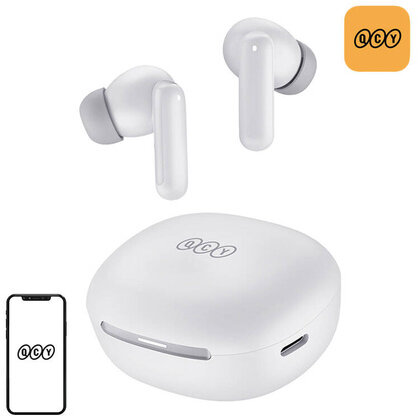 Casti MeloBuds HT16 Bluetooth IPX4 Alb