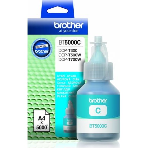 Cartus Brother BT5000C DCP-T300 DCP-T500W DCP-T700W MFC-T800W Cyan 5000 pag
