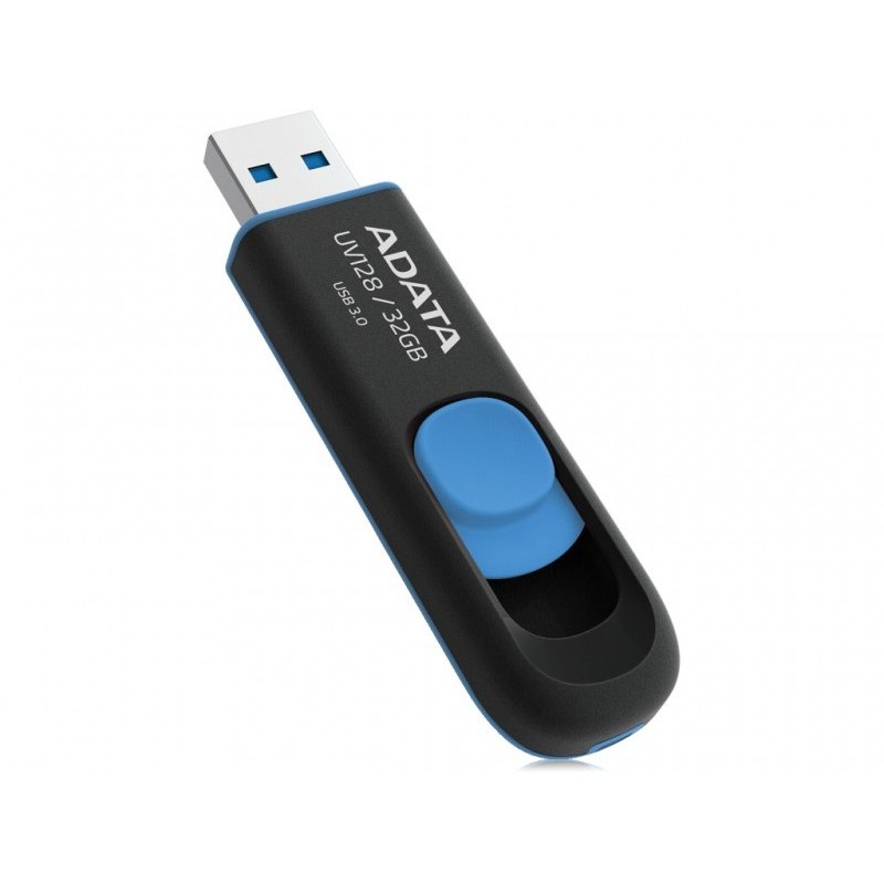 Memorie externa ADATA DashDrive UV128 32 GB negru/albastru