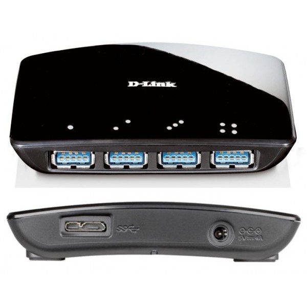 D-Link HUB USB3.0 Superspeed 4 porturi