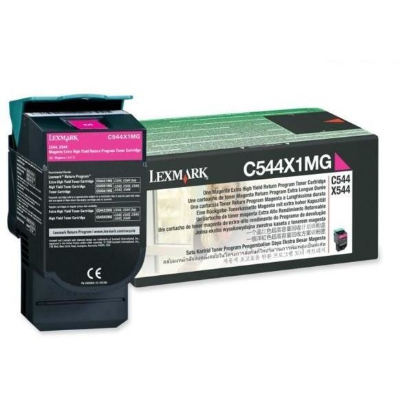 Toner Lexmark magenta | 4000pgs | C544dn/C544dtn/C544dw/C544n/X544dn/X544dtn/...