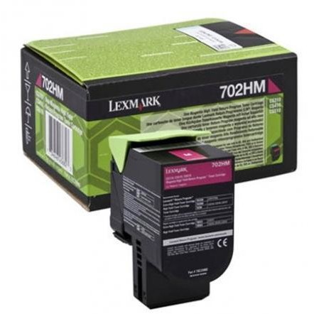 Toner Lexmark 702HM magenta | return | 3000 pgs| CS310dn / CS310n / CS410dn / CS