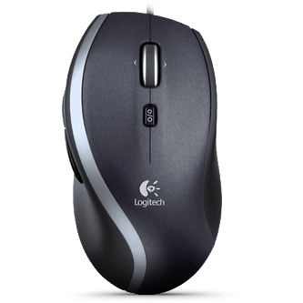 Mouse Logitech CORDED M500 USB, laser, negru