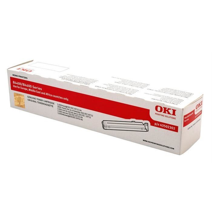 Toner OKI negru| B4400/B4600