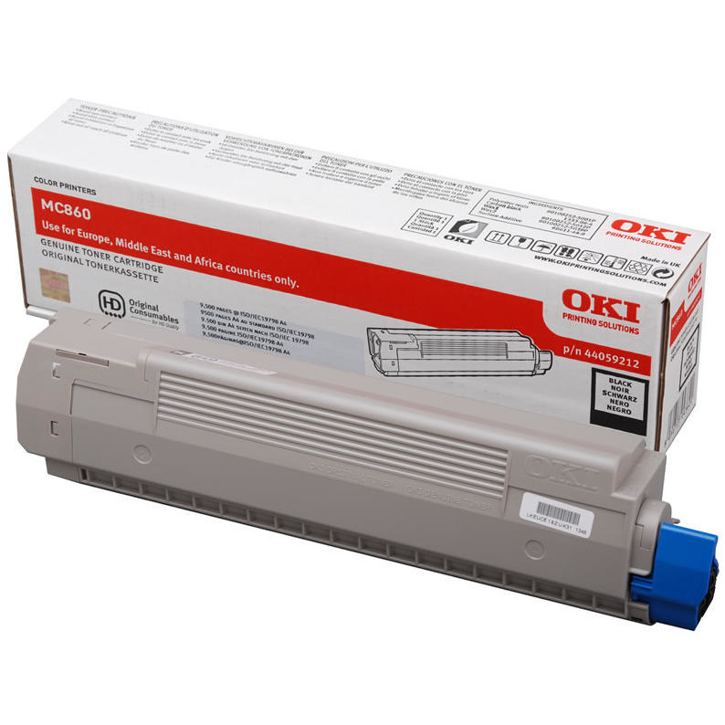 Toner OKI negru| 9500pag| MC860