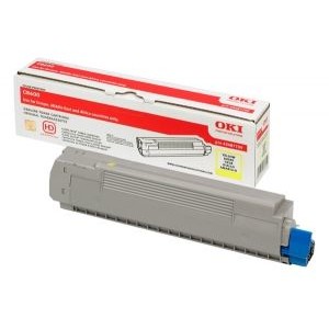 Toner OKI galben| 6000pag | C8600/C8800