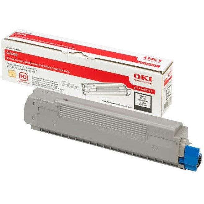 Toner OKI negru| 6000pag | C8600/C8800
