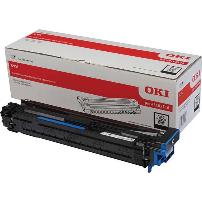Image drum OKI black | 40000 pgs | C931