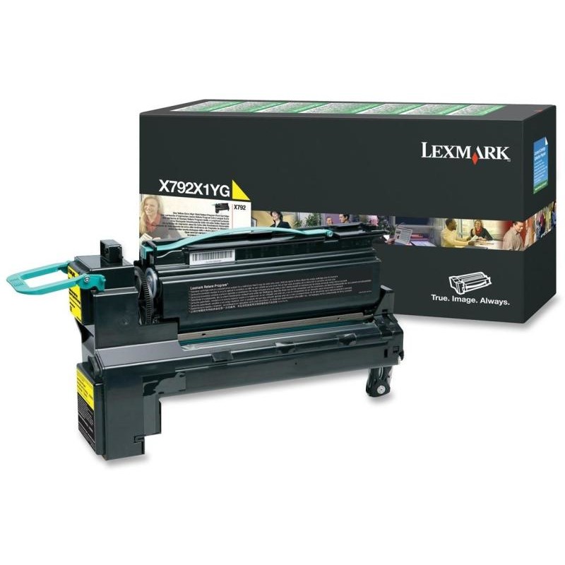LEXMARK X792X1YG YELLOW TONER