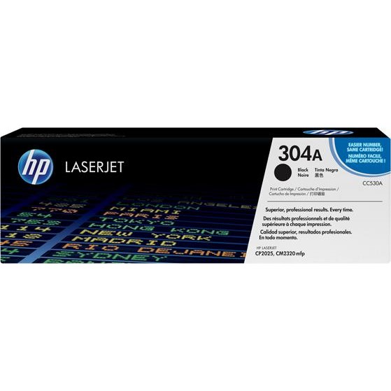 HP CC530A BLACK TONER CARTRIDGE