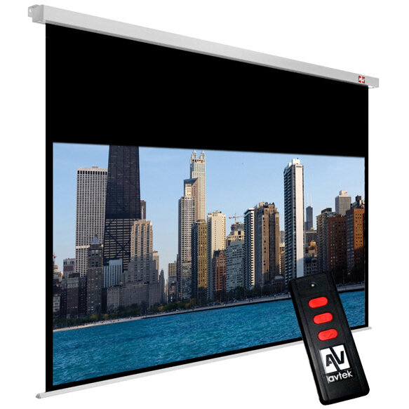 Ecran electric Avtek Video 240 (235 x 176,2) - 4:3 - MW - diagonala 300 cm