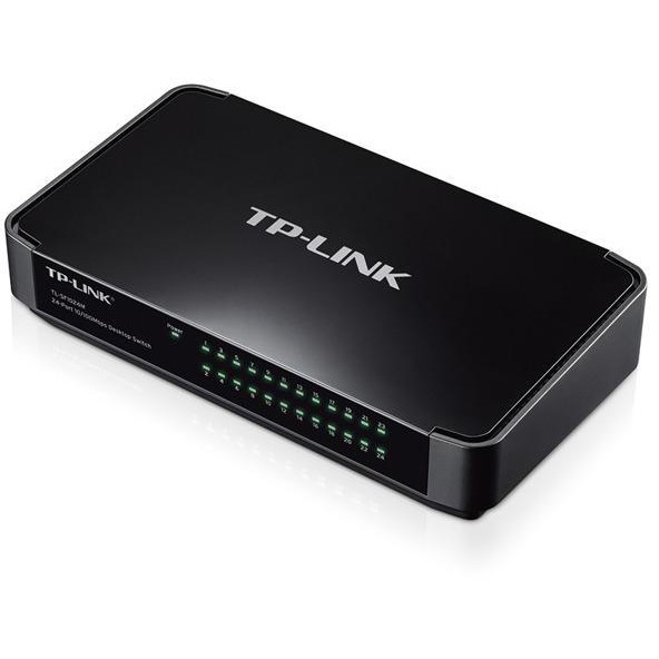 Switch TP-Link TL-SF1024M, 24 porturi 10/100Mbps, platic