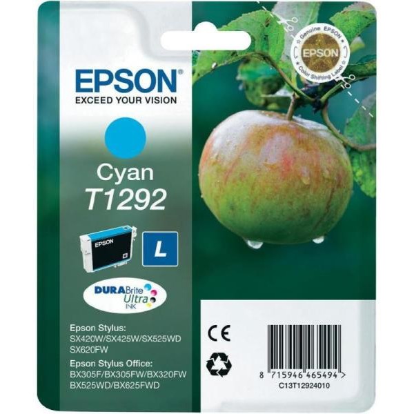 EPSON T1292 CYAN INKJET CARTRIDGE