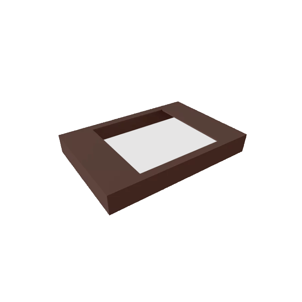 Capac mascare stalp, aluminiu, maro, 70 x 70 mm