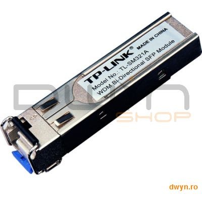Modul SFP 1000Base-BX WDM Bi-Directional, conector LC, TX:1550nm/RX:1310nm, single-mode, 10km, TP-LI