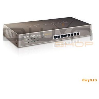 Switch 8 Port-uri 10/100/1000 Gigabit, desktop