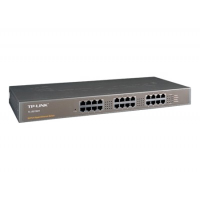 Switch 24 Port-uri 10/100/1000 Gigabit, carcasa metalica 1U 19-inch