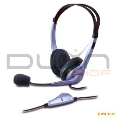 Casti Genius 'HS-04S' + microfon noise cancelling, control volum '31710025100'
