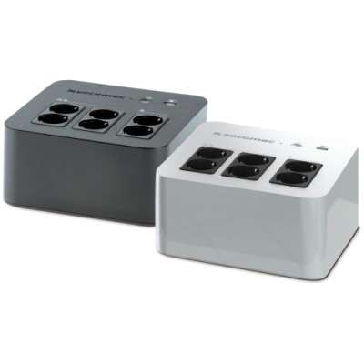 UPS SOCOMEC Netys PL 800VA, putere 800VA / 480W, 6 prize 'Out' (3 UPS + 3 Surge), timp de back-up (1