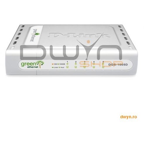 D-Link, Switch Desktop 5 porturi 10/100/1000