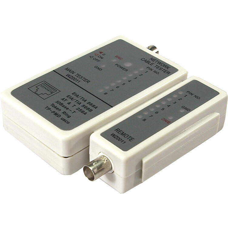 Tester cablu RJ45 / BNC Logilink 'WZ0011'