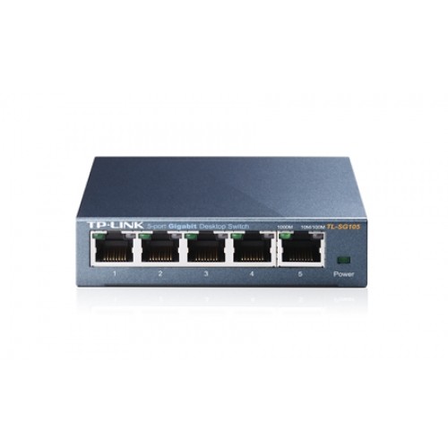Switch 5-Port-uri 10/100/1000 Gigabit, carcasa metalica