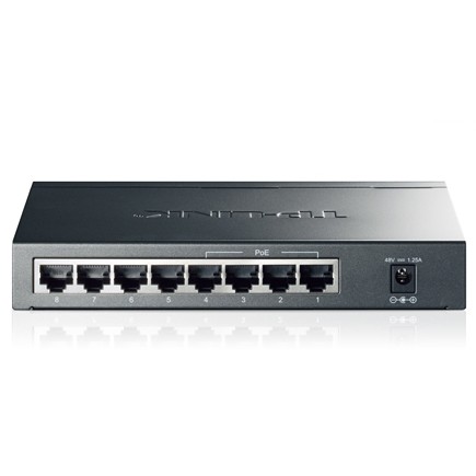 PoE (Power Over Ethernet) Switch 8 Porturi 10/100M (4 porturi PoE). Gigabit, carcasa metal