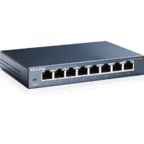 Switch TP-LINK TL-SG108, 8 x 10/100/1000Mbps