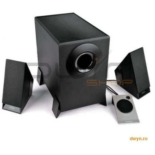 Boxe 2.1, RMS: 8.5W (2W*2 + 4.5W), telecomanda pe fir, black, raport semnal-zgomot: ?85dBA, frecvent