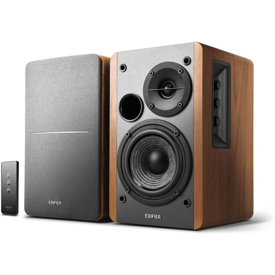 Boxe 2.0, RMS: 42W (21W x 2), volum, bass, treble, telecomanda wireless, EDIFIER 'R1280T'