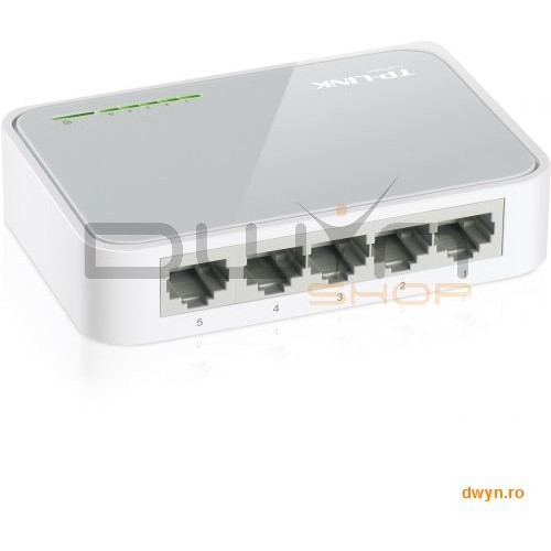 Switch 5 Port-uri 10/100, carcasa plastic