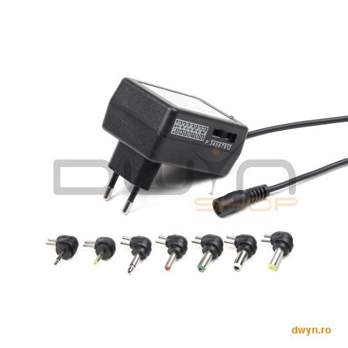 Alimentator universal AC-DC, 12 W, Gembird 'EG-MC-008'