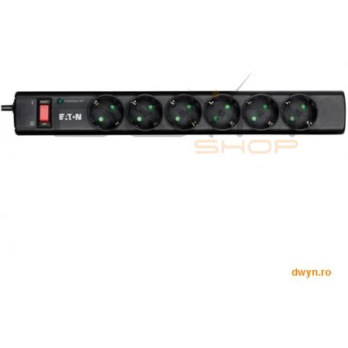 Eaton Protection Strip 6 DIN - priza 6 Schuko